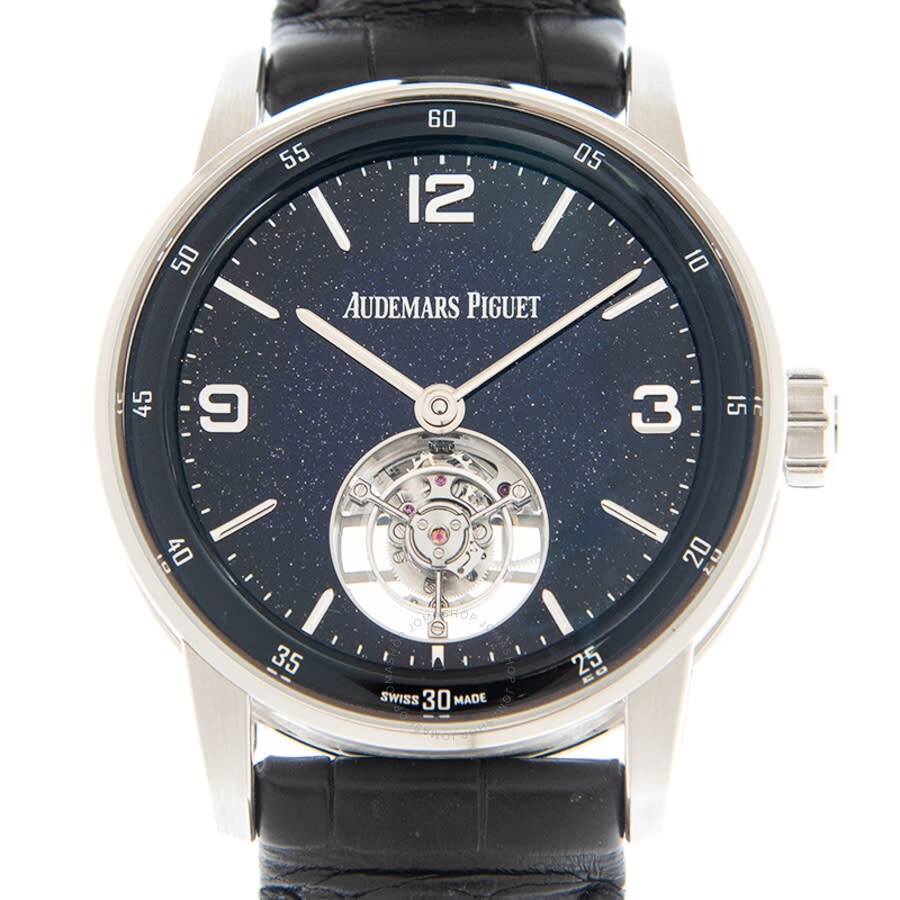 Audemars Piguet CODE 11.59 Tourbillon Automatic Blue Dial Men's Watch 26396BC.OO.D002CR.01 - 1