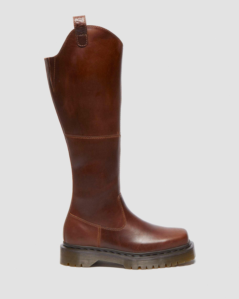 Amaayah Knee High Leather Boots 1