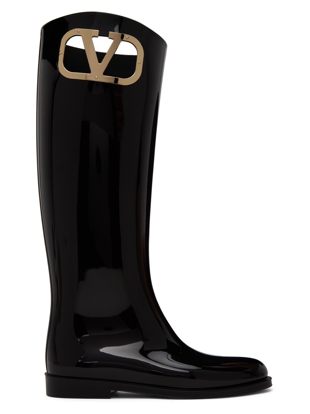 Black Logo Boots - 1