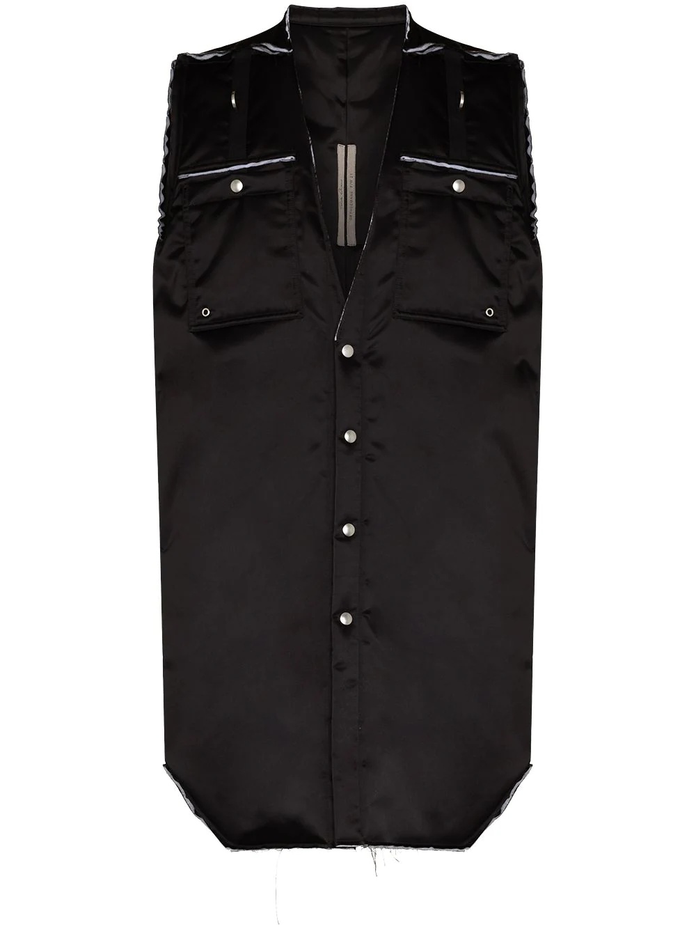 Outershirt unfinished gilet - 1