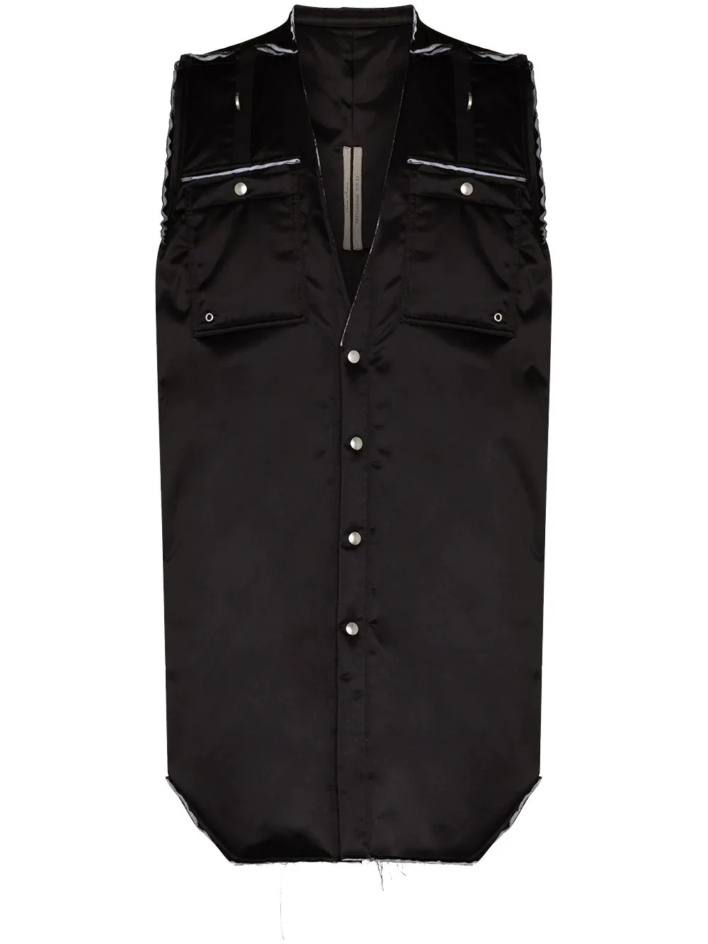 Outershirt unfinished gilet - 1