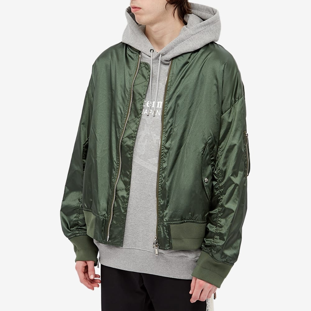 MASTERMIND JAPAN Chain Stitch Bomber Jacket - 6