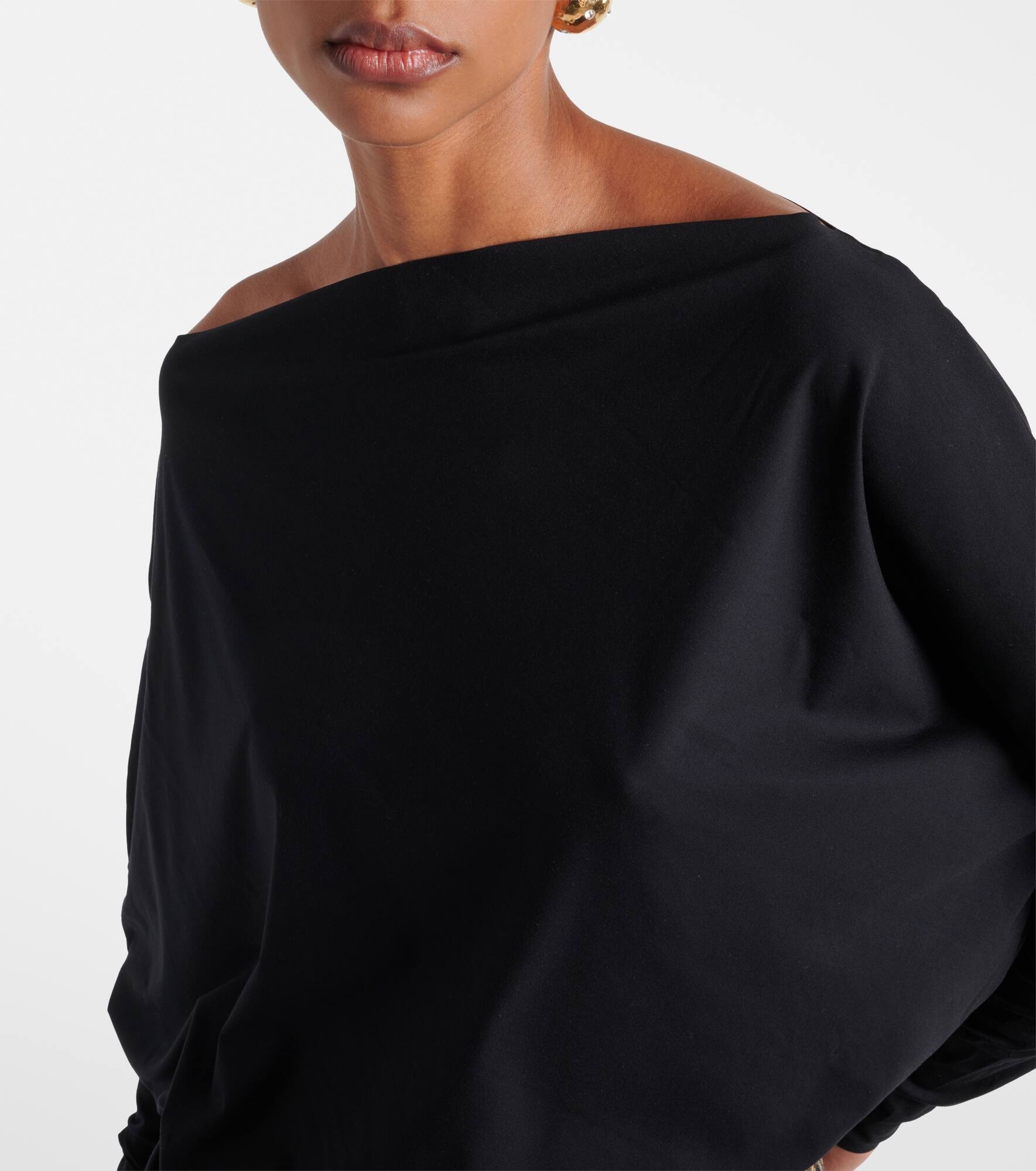 Gathered jersey bodysuit - 5