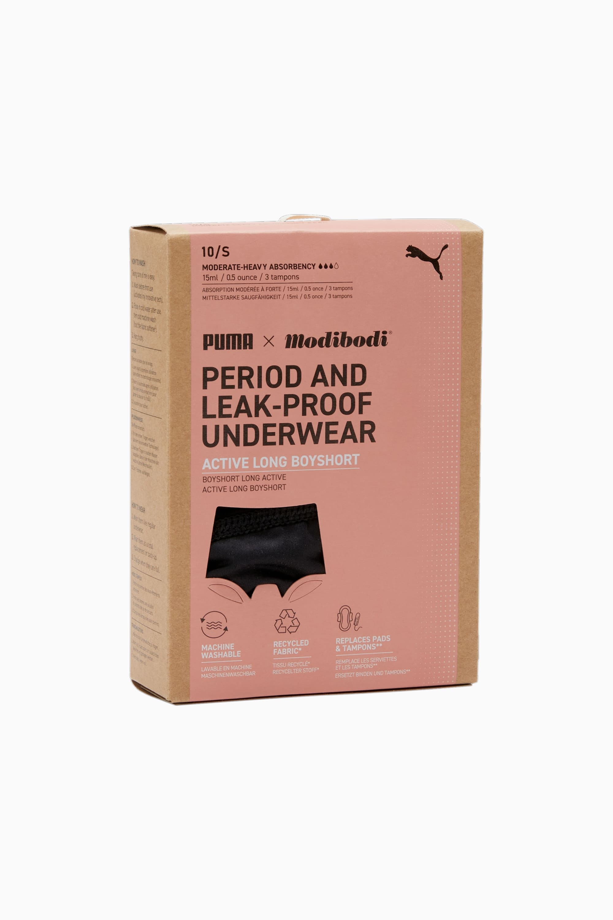 PUMA x Modibodi Active Long Women's Boyshort - 8