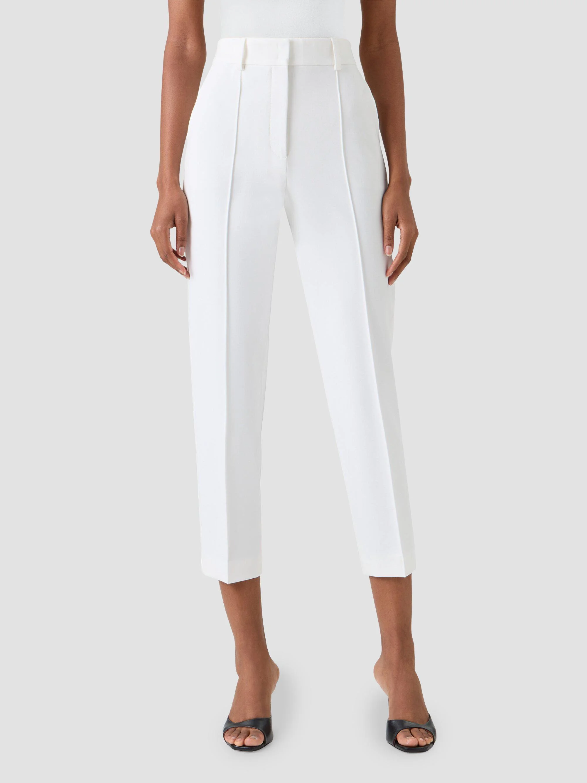 Women's Jersey Ferry Pants - Cream - 1