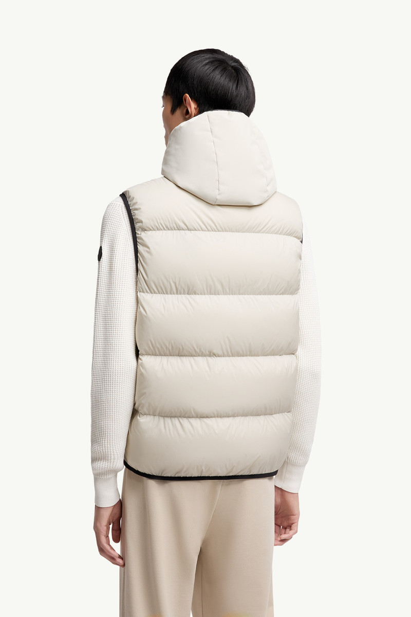 Guersac Diagonal-Quilted Hooded Down Vest 5