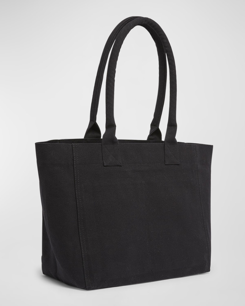 Yenky Zip Canvas Cotton Tote Bag 6