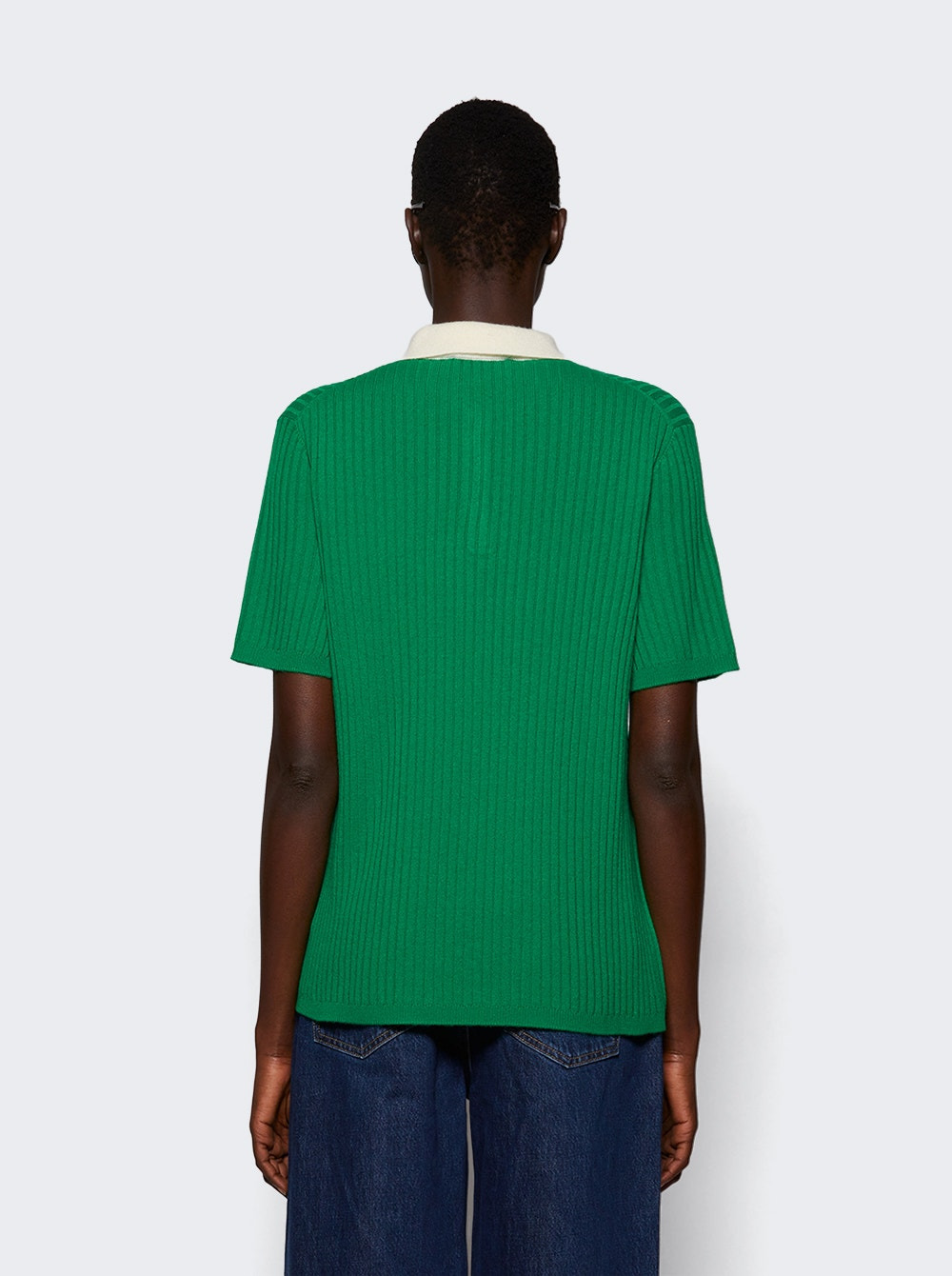 Polo Rib Shirt Prato And Naturale - 5