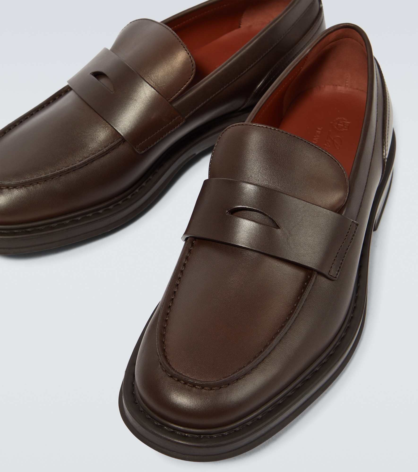 Leather loafers - 3