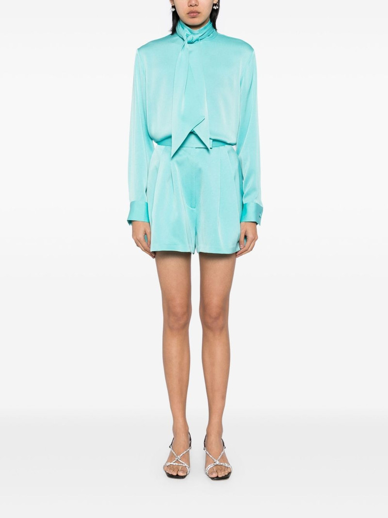 ALEX PERRY pleated shorts outlook