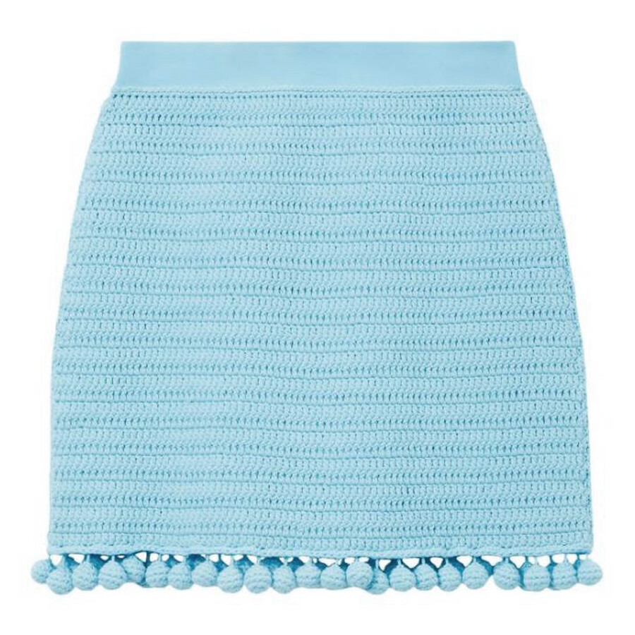 Burberry Crochet Cotton Mini Skirt - 5