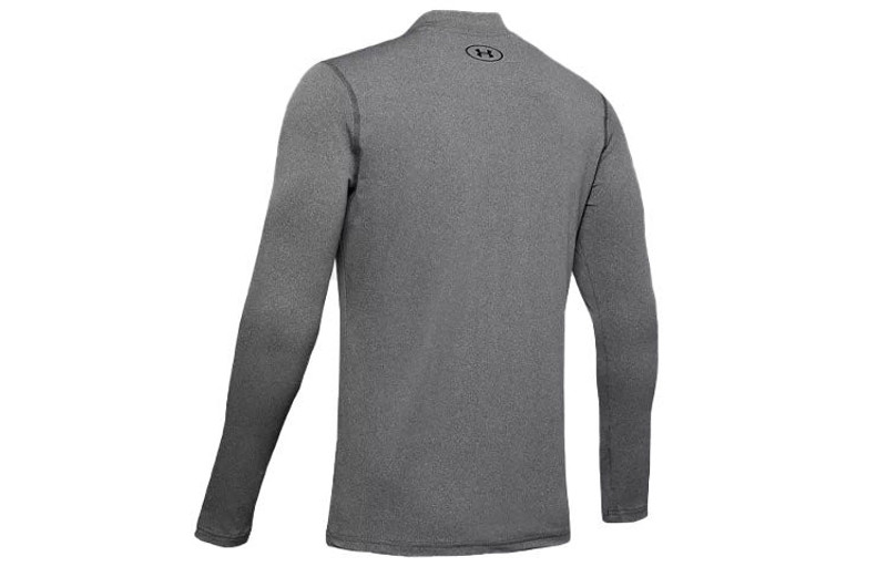 Under Armour Under Armour ColdGear Armour Fitted Mock Long Sleeve T-shirt 'Charcoal Light Heather ' 1345703-019 outlook