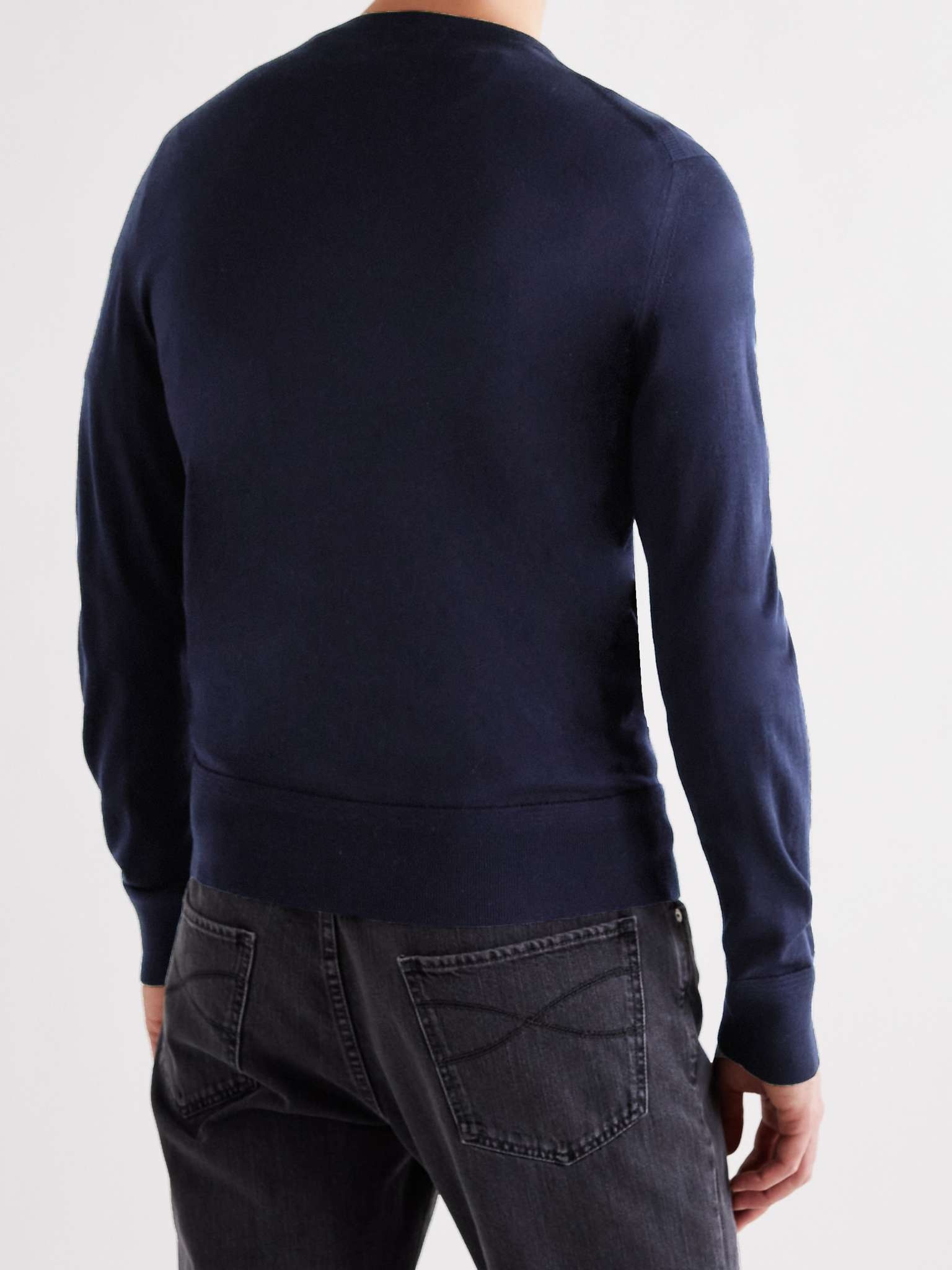 Slim-Fit Merino Wool Sweater - 5