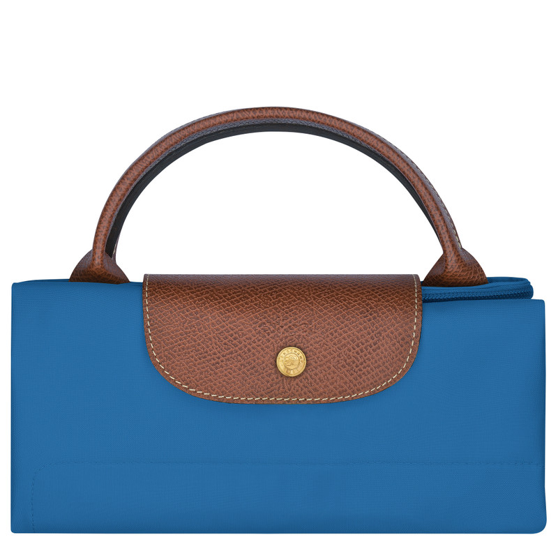 Le Pliage Original M Travel bag Cobalt - Recycled canvas 5