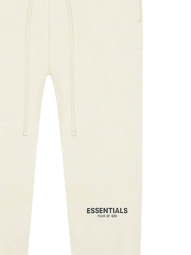 ESSENTIALS logo-detail cotton track pants outlook