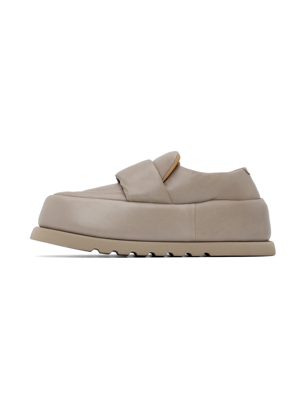 Taupe Bombo Loafers - 3