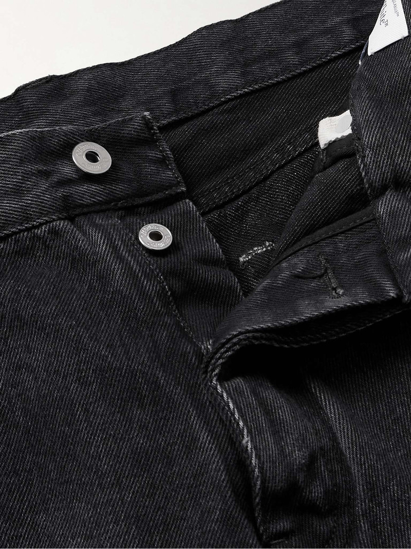 Straight-Leg Zip-Detailed Jeans 3