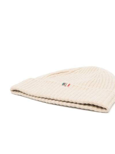 extreme cashmere cashmere ribbed beanie outlook