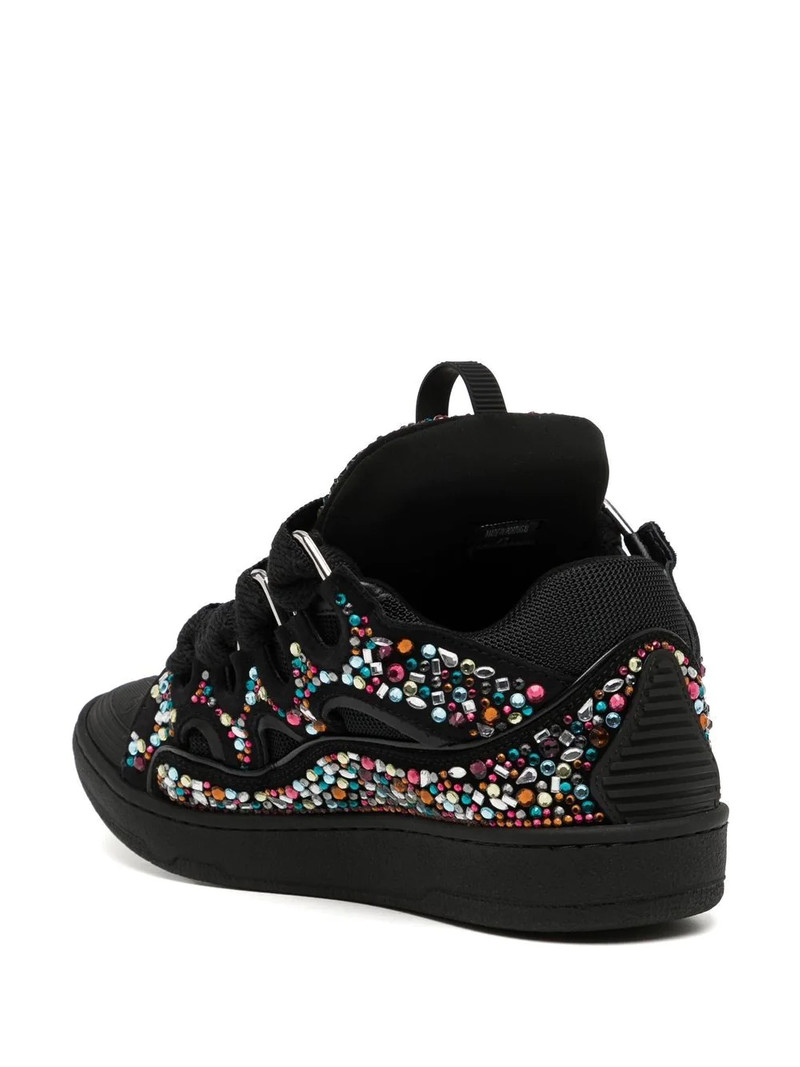 curb rhinestone sneakers 3