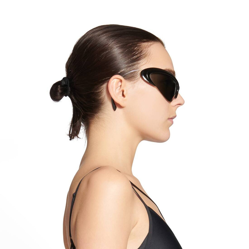 Wire Cat Sunglasses  in Black 6