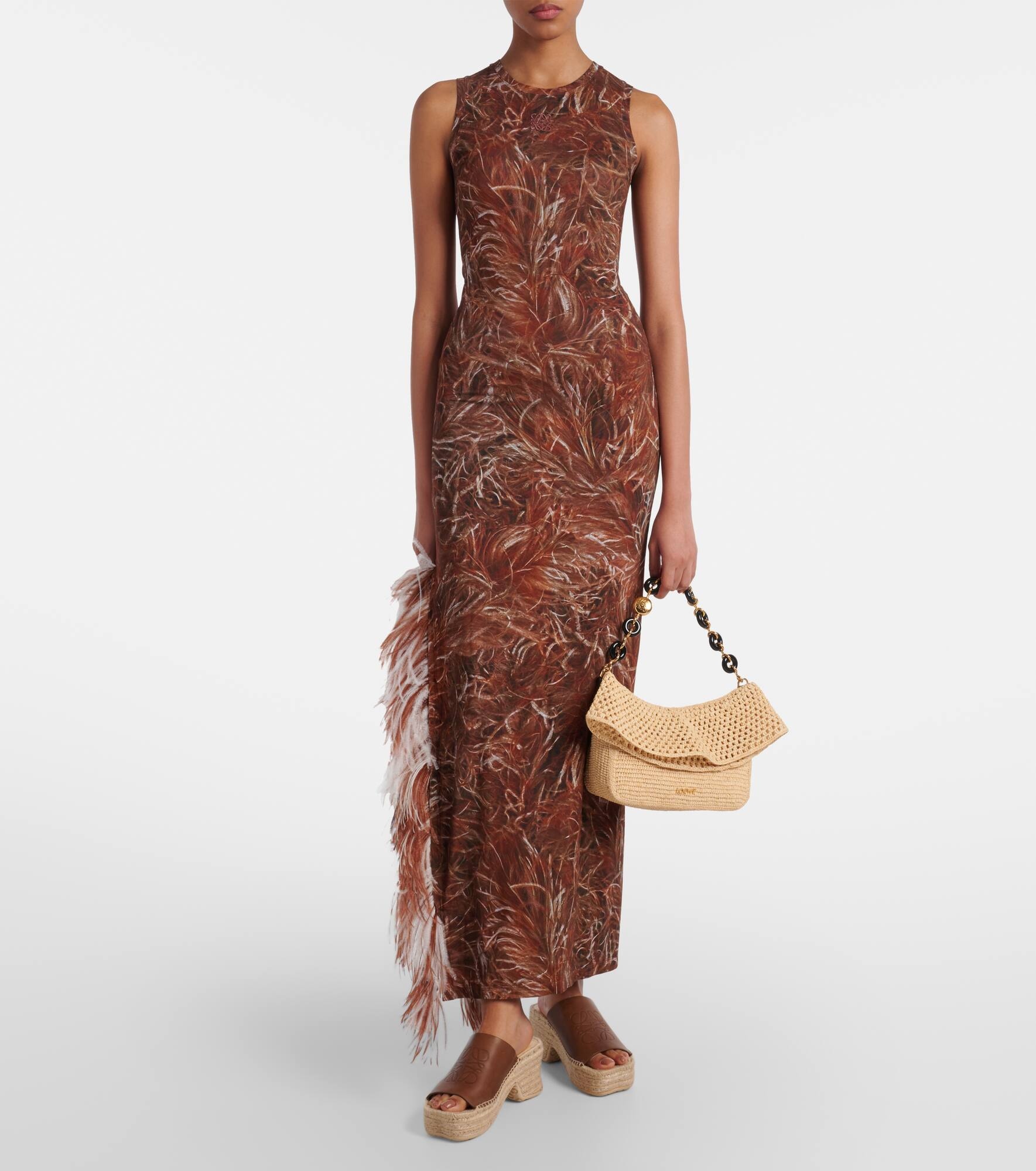 Paula's Ibiza raffia shoulder bag - 5