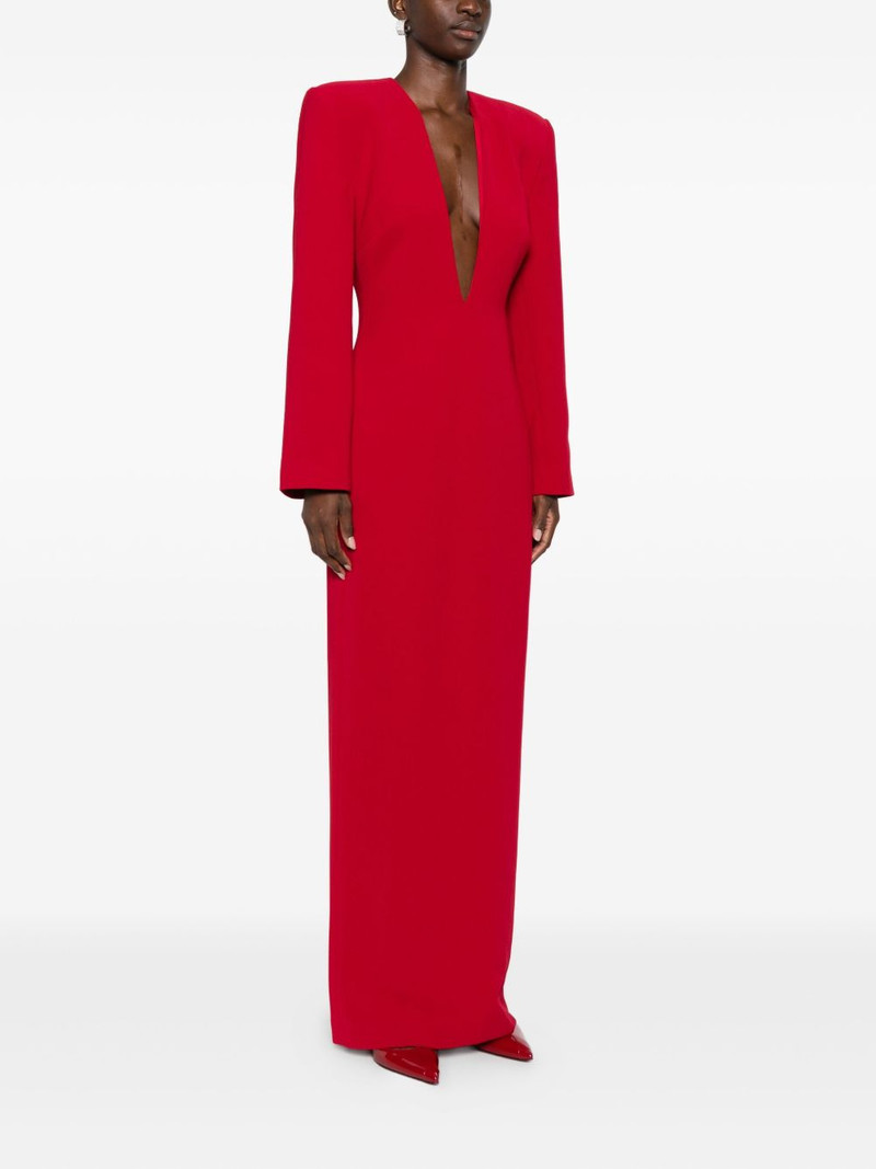 V-neck maxi dress 3