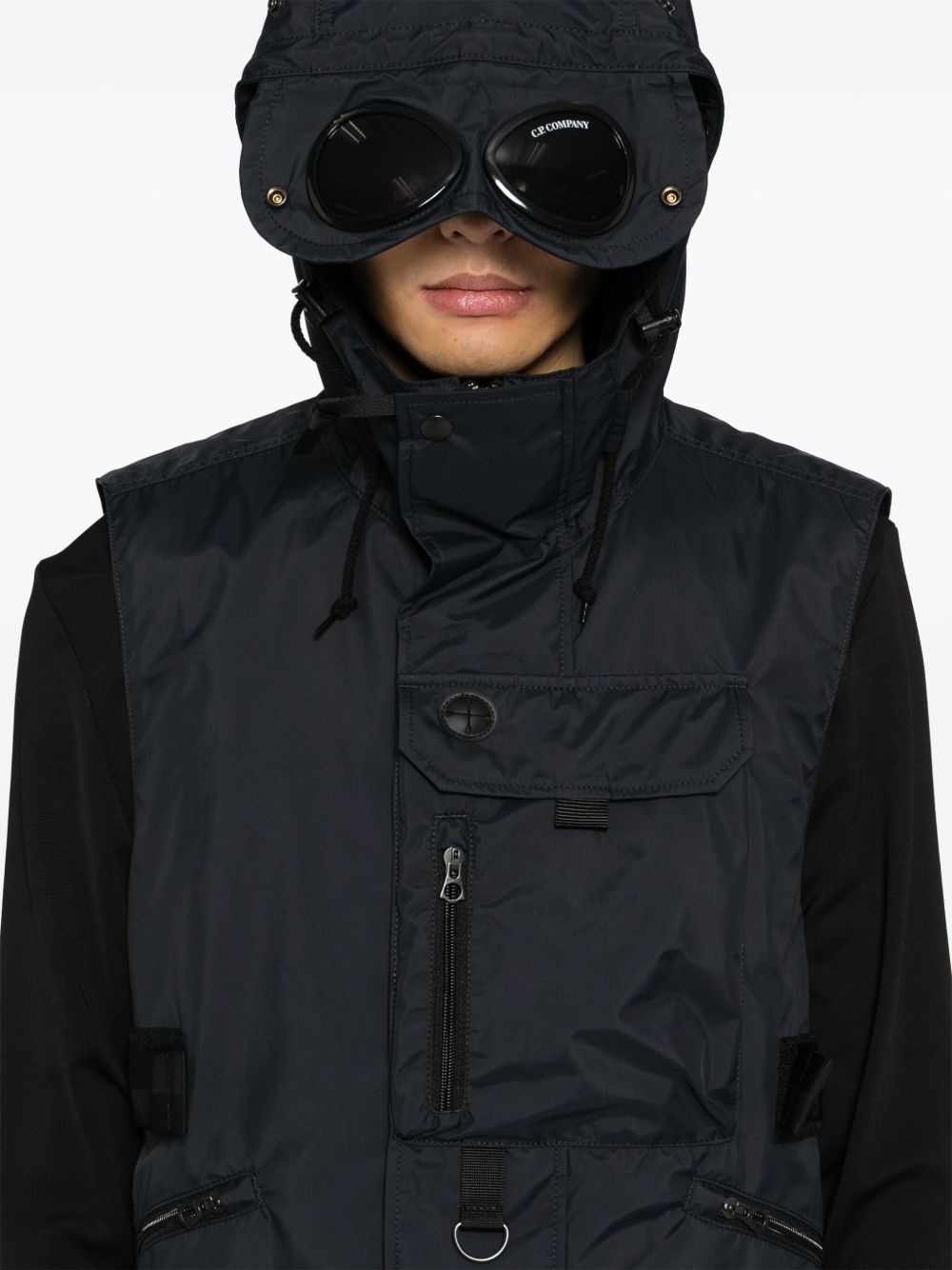 zip-up gilet - 5