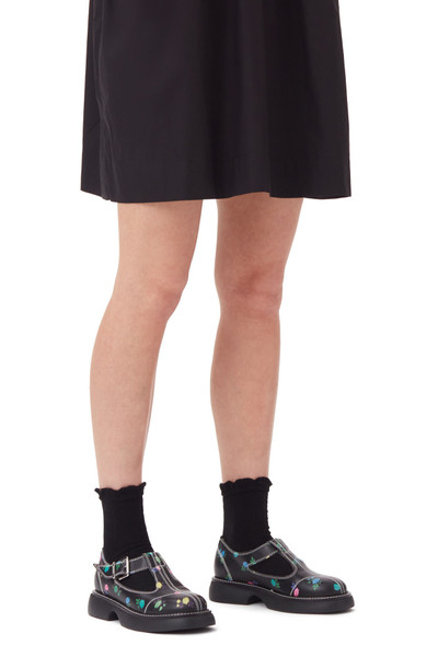 GANNI BLACK SHORT RUFFLE SOCKS outlook