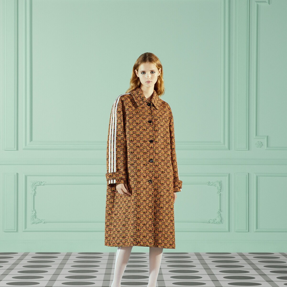 adidas x Gucci GG Trefoil coat - 6