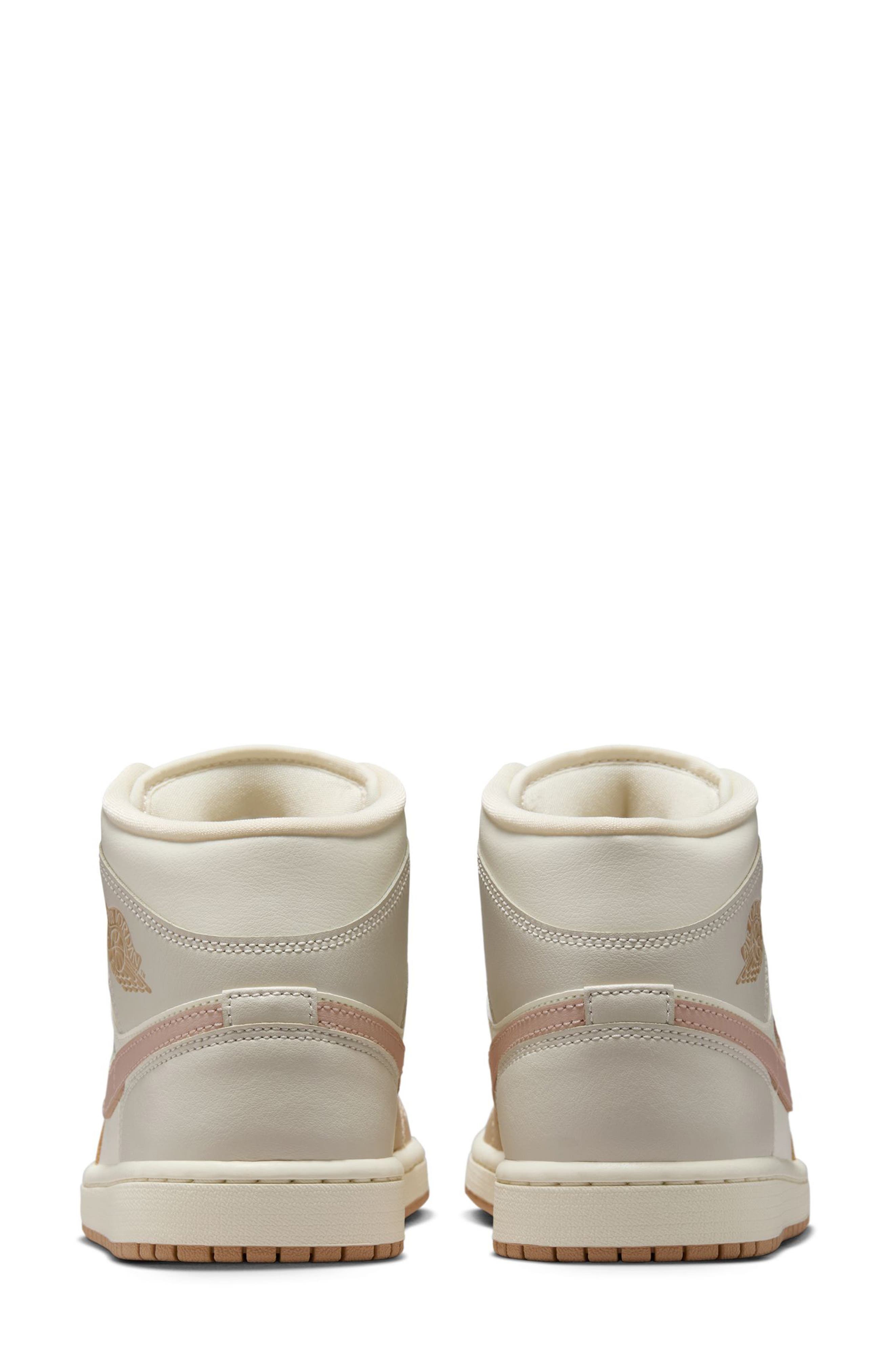 Air Jordan 1 Mid Sneaker in 118 Palivr/ltowbr at Nordstrom - 5
