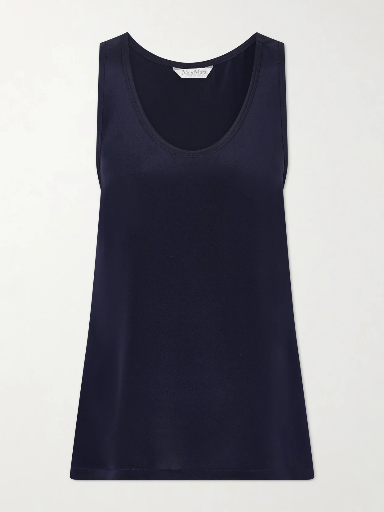 Draped Silk Tank - 1