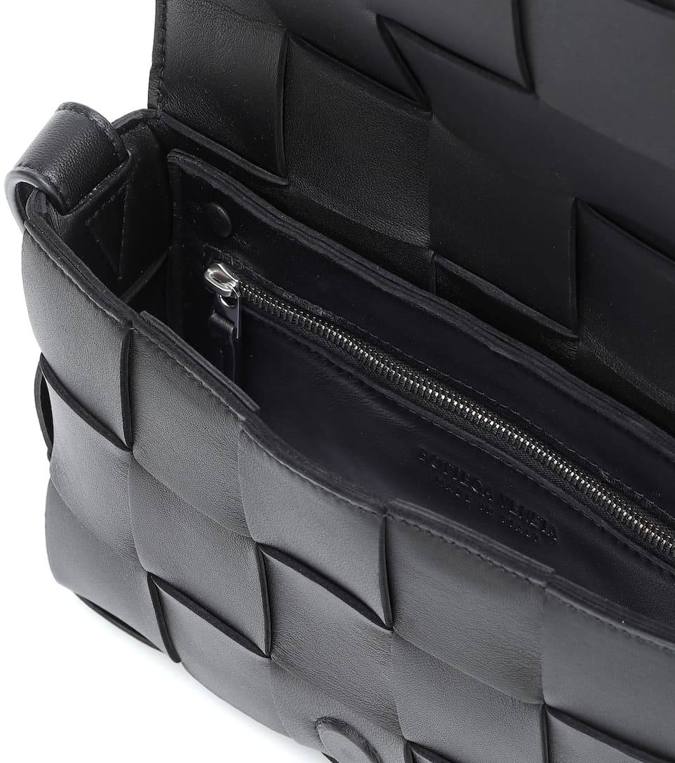 Cassette leather shoulder bag - 3