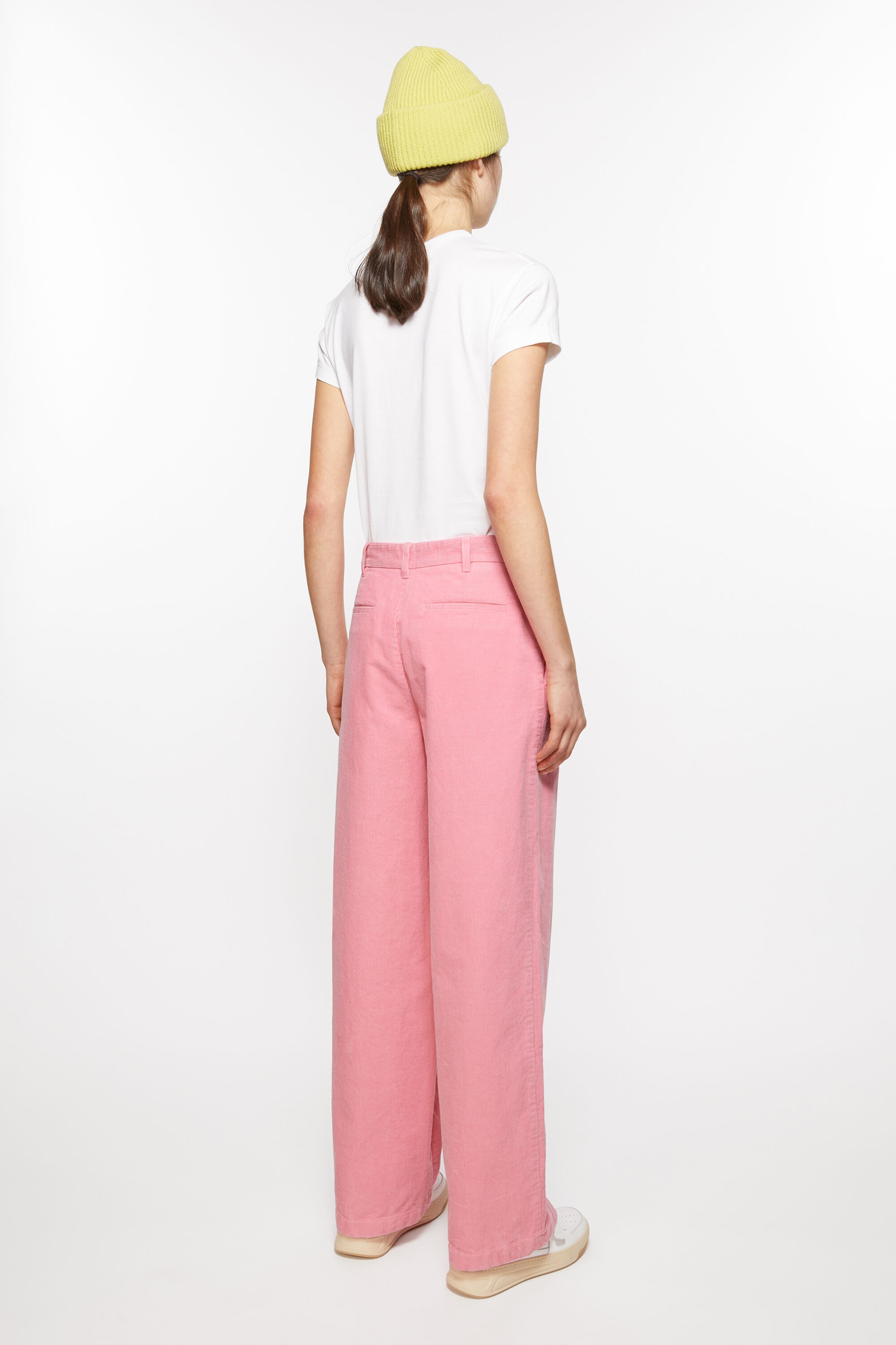 Cord trousers - Tango pink - 3