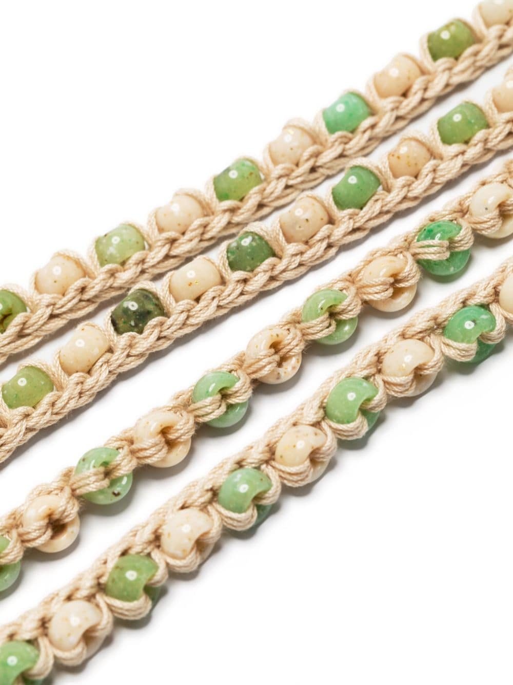 beaded crochet necklace - 3