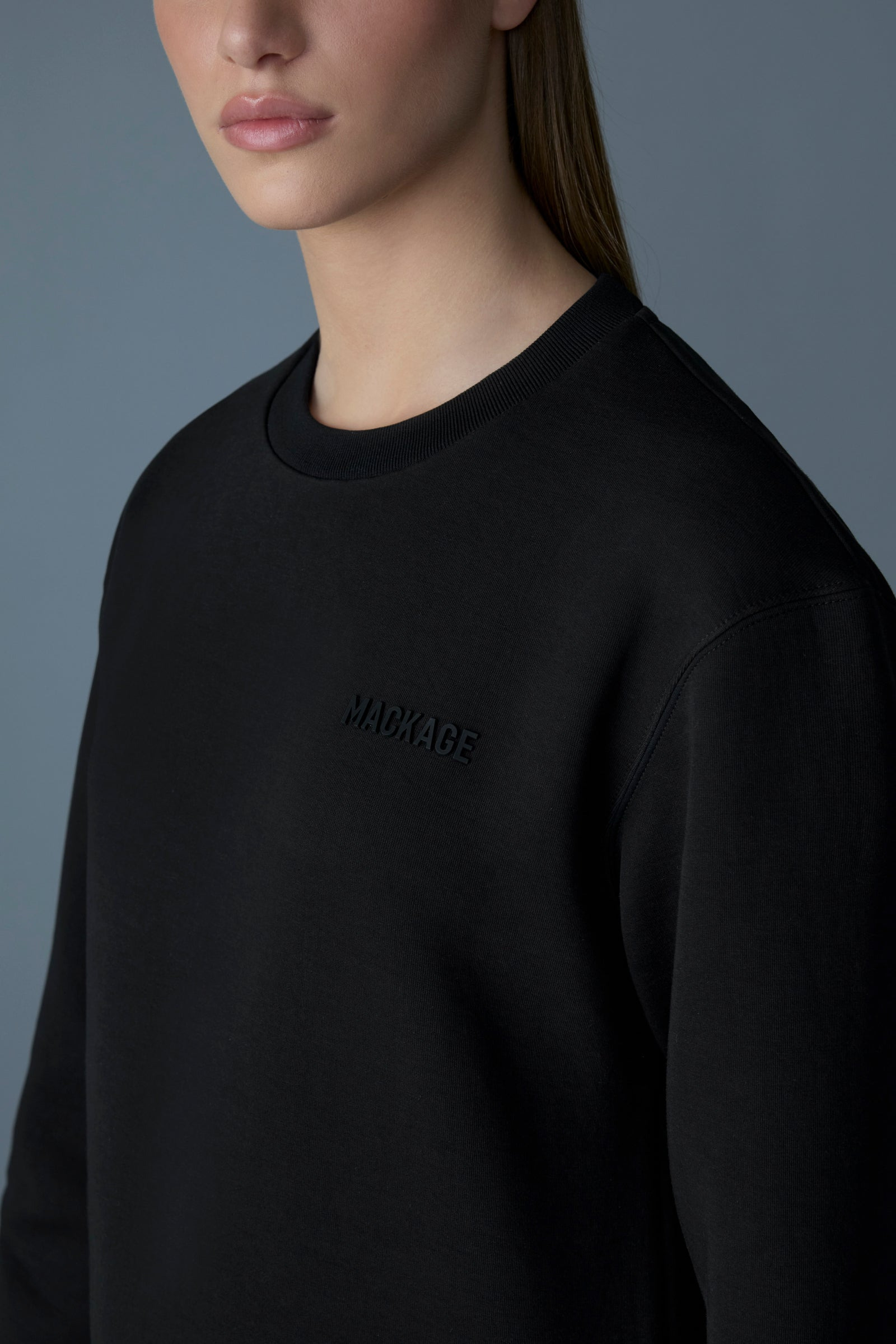 JULIANNA Double-Face Jersey Sweatshirt - 5