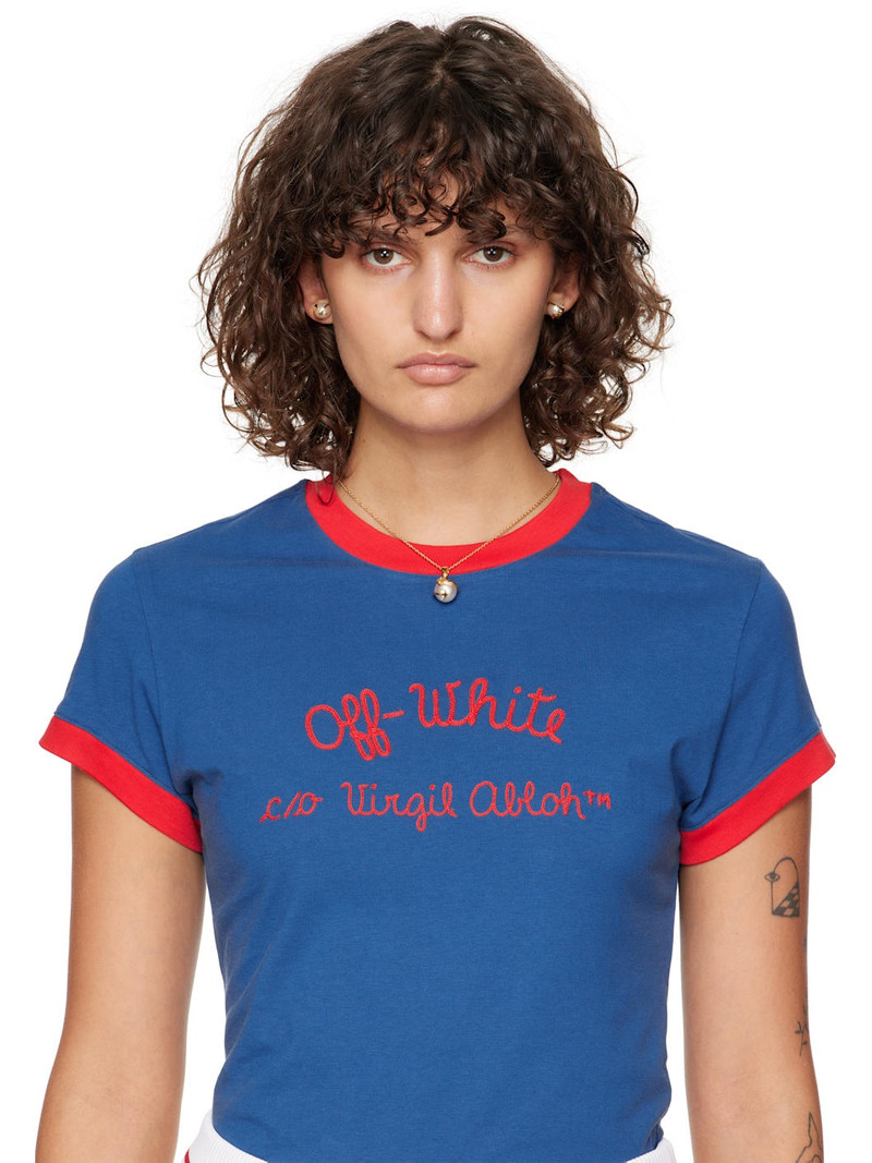 Off-White Gold Arrow Pearl Necklace outlook