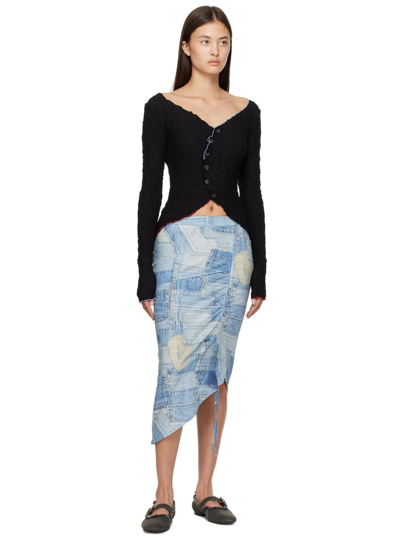 Andersson Bell Blue Anja Midi Skirt outlook