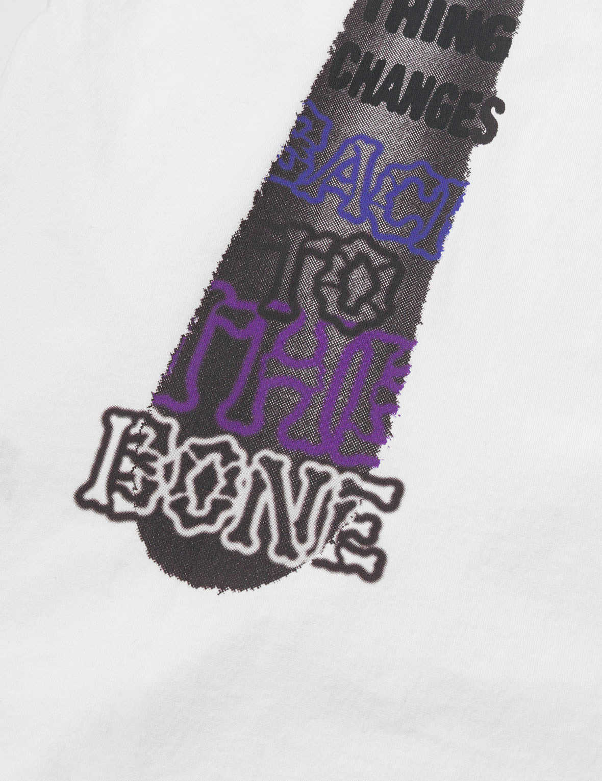 Graffiti-style Daicock Print Relax Fit T-shirt - 6