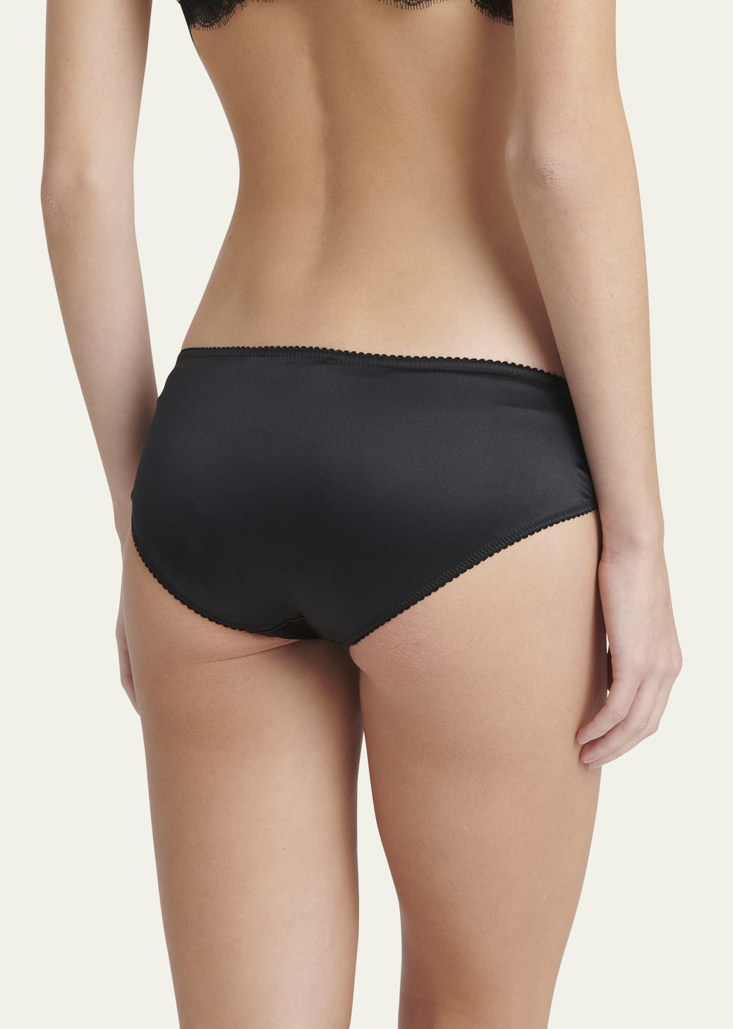 Low-Rise Satin Hipster Briefs - 3