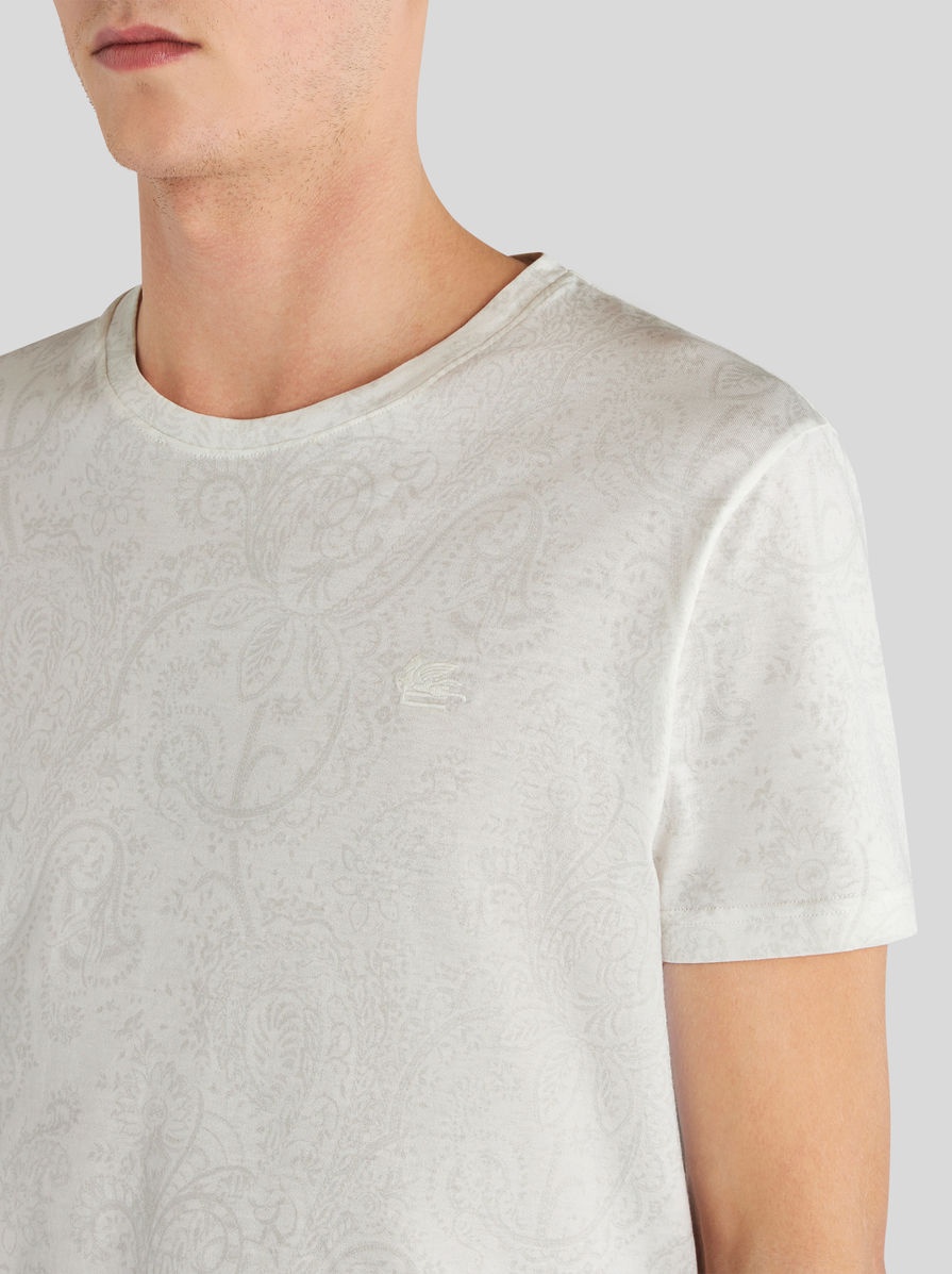 PAISLEY PATTERN T-SHIRT - 3