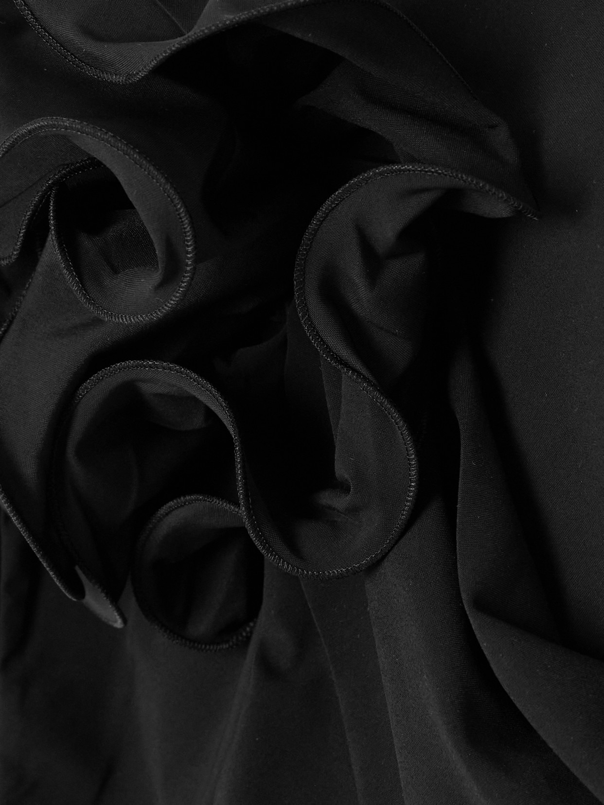 Appliquéd Ruched Swimsuit - 4