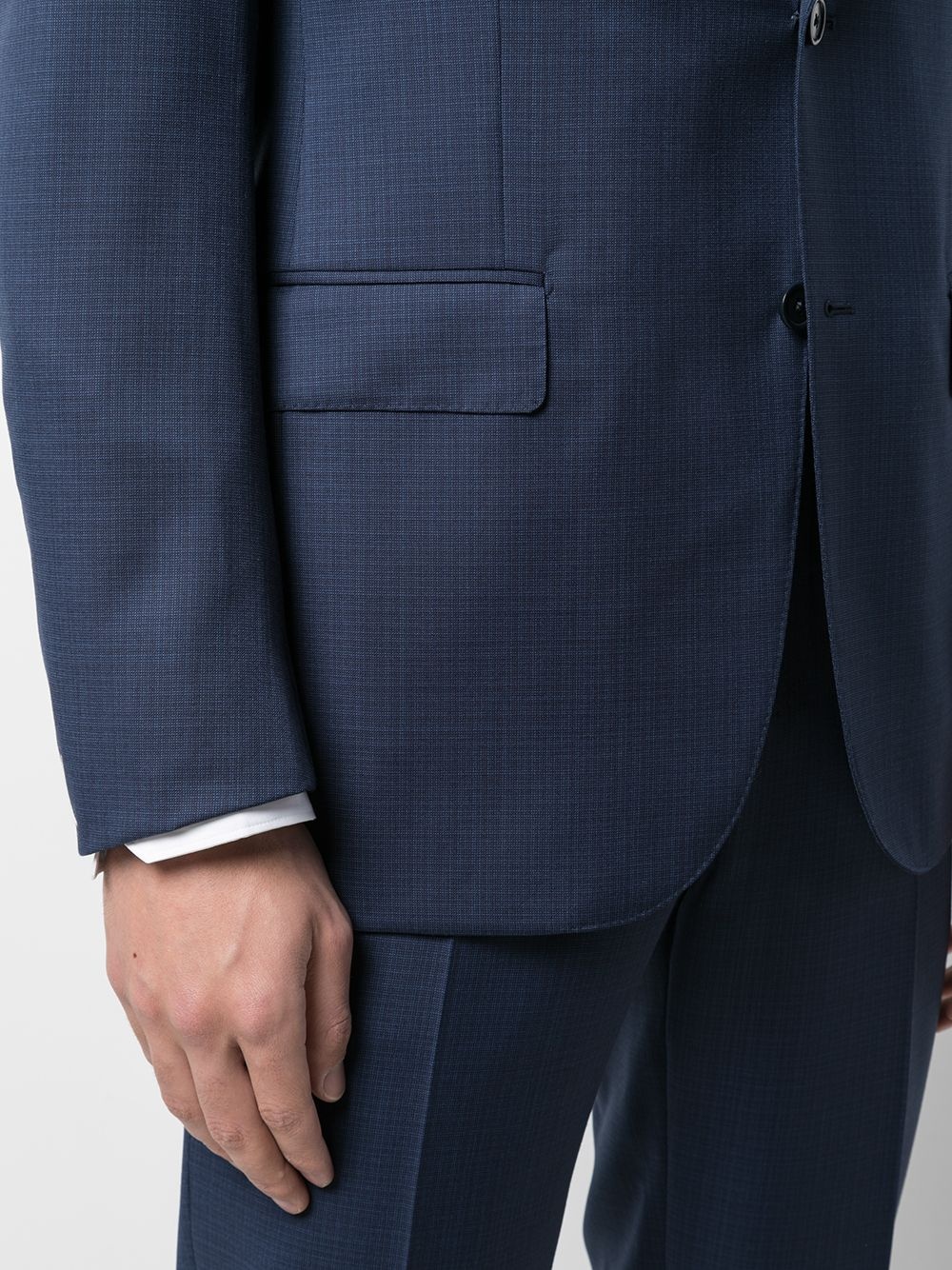 elasticated trim two-piece suit - 5