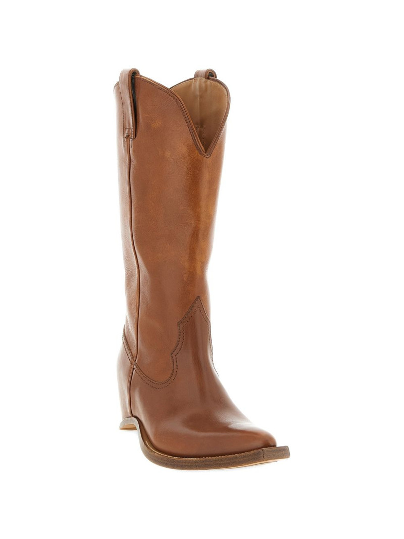 Maison Margiela Heel-Less leather boots outlook