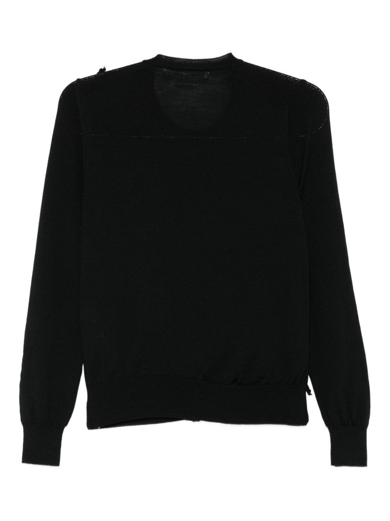 Comme des Garçons Comme des Garçons wool cardigan outlook