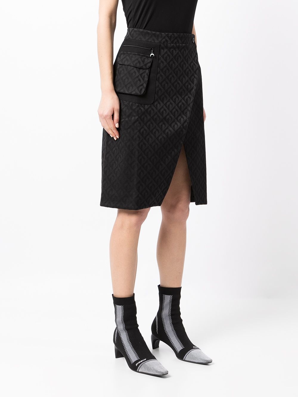 wrap-style skirt - 3