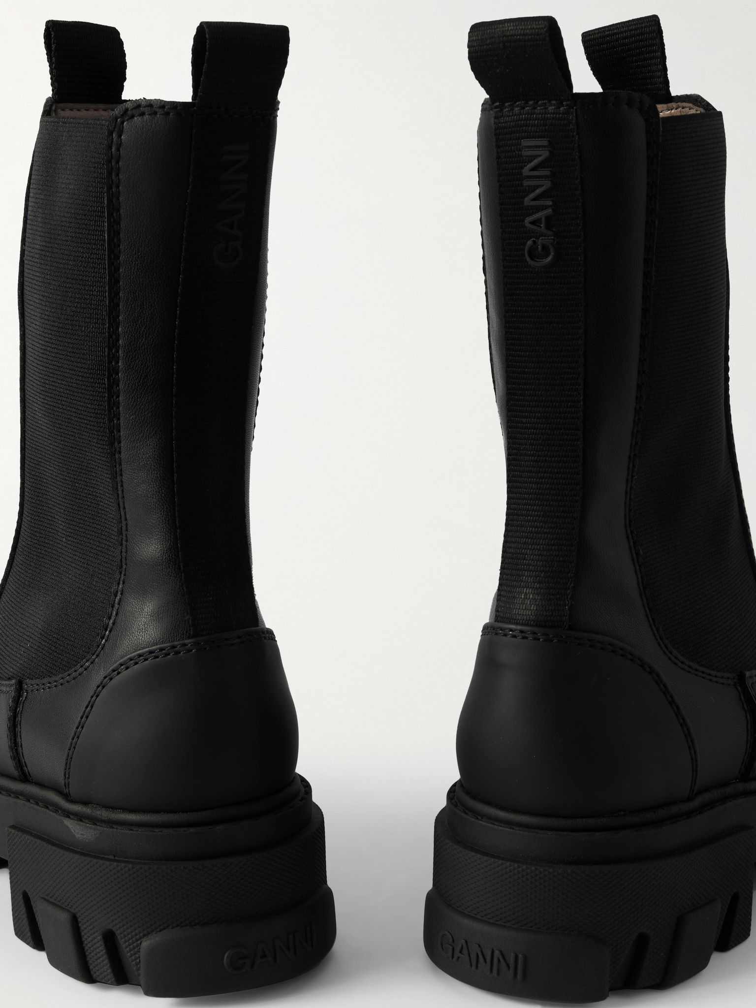 Leather Chelsea boots Black - 4