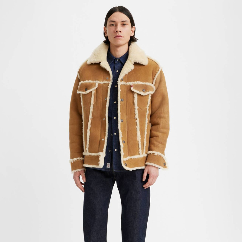 SHEARLING TRUCKER JACKET 1