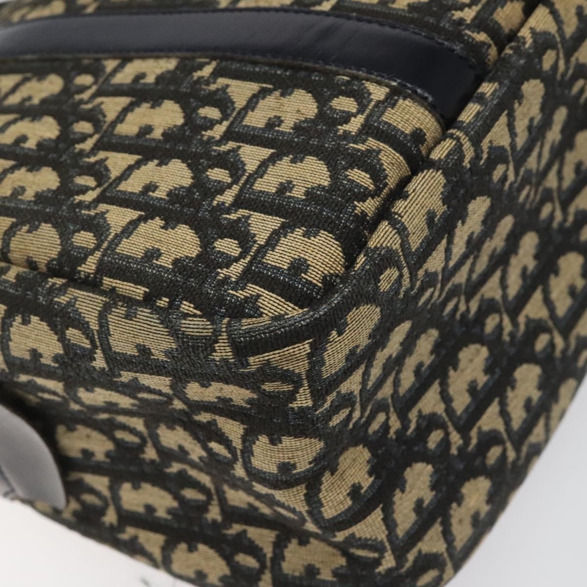 DIOR Trotter Canvas Hand Bag Navy - 11