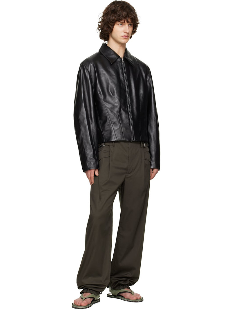 Kiko Kostadinov Brown Egreta Trousers outlook