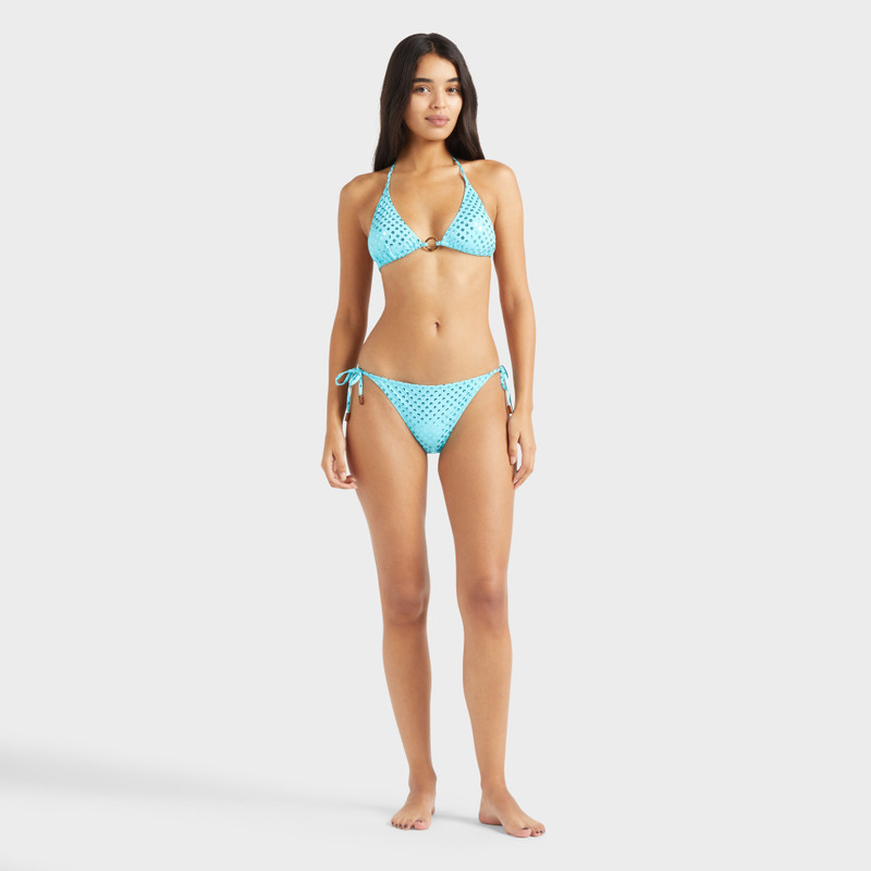 Vilebrequin Women Triangle Bikini Top Relief Sparkling outlook